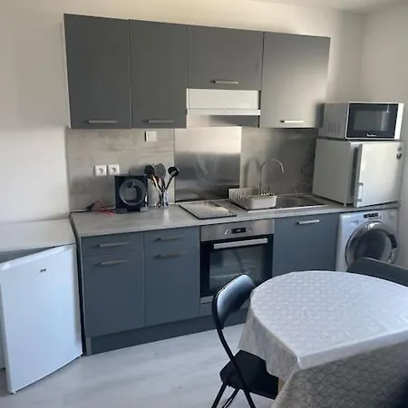Charmant Appartement Avec Parking Privee Buxerolles Exterior photo